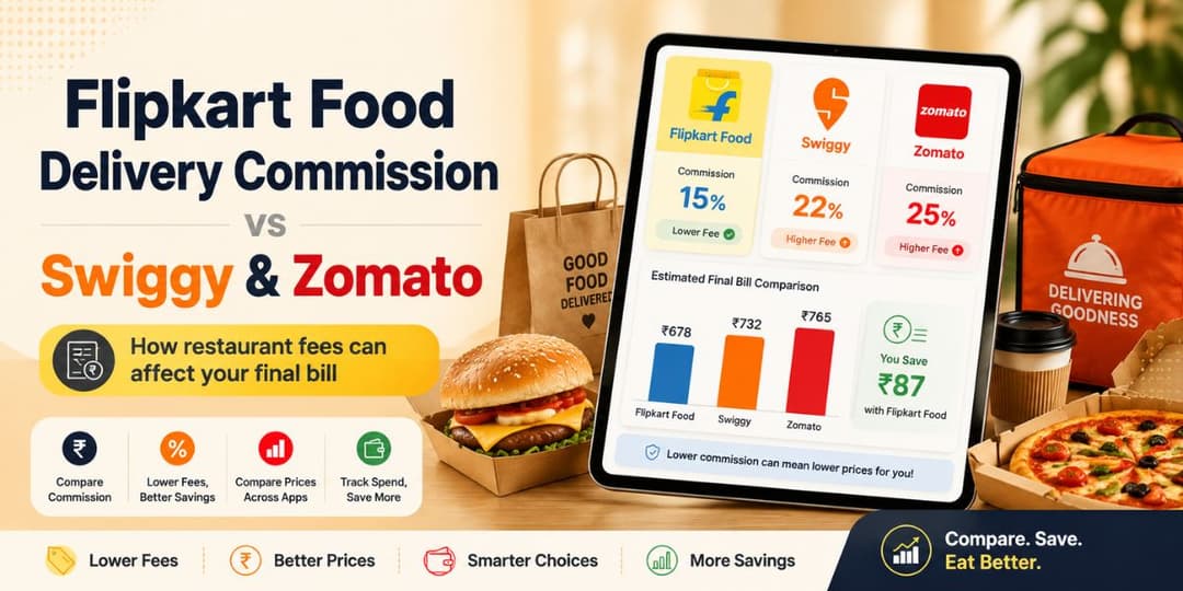 Flipkart Food Delivery Commission Vs Swiggy & Zomato
