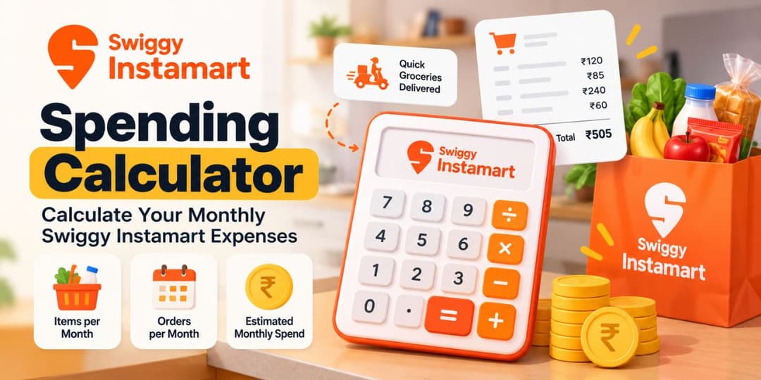 Swiggy Instamart Spending Calculator